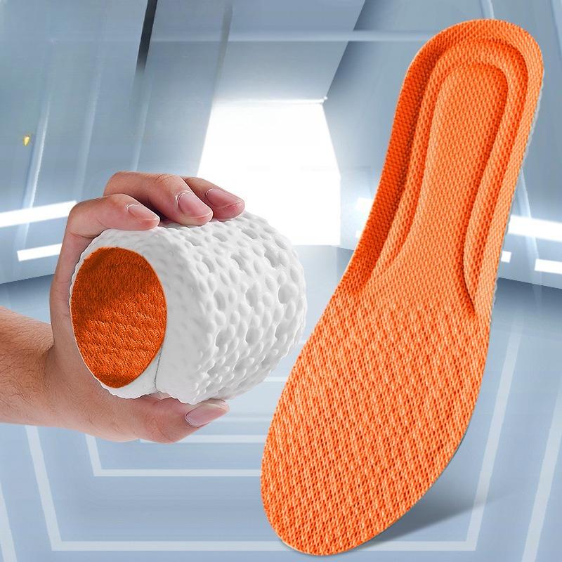 

4pair The Insole Is Super Soft Not Tired After Standing for A Long Time Sports High Elasticity Shock Men Shoes Height Increase 35