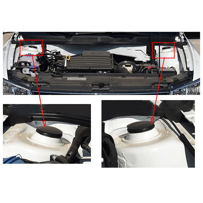2Pcs Car Front Suspension Strut Cap Mount Cover For Polo For Golf 4 Touran 1J0412359 Shock Absorber Upper Cap