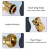 Garden Hose Quick Connect Fittings Brass Garden Hose Fitting Water Hose Connectors 3/4inch Garden Hose Fitting Connector