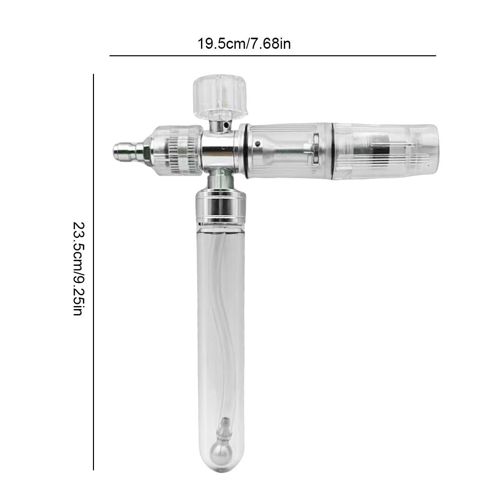 

35ml Soap Foam Spray Bottle with 1/4 Inch Quick Connector Pressure Washer Gun Adjustable Foam Spray Pot for Cleaning Cars