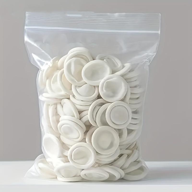 20/200 Stück Gummi-Fingerschutzhüllen Verschleißfest Hochelastisch Rutschfest Latex-Fingerlinge für Elektronik Medizinischer Schutz