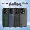 Nubuck Leather Magnetic Case for OPPO Reno 14 Pro 14F Reno14 F 5G Ren Protective Cover Shockproof Back Shell Coque Capa Fundas