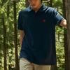 Timberland Męska koszulka polo z krótkim rękawem, slim fit, z pojedynczą perłą, w kolorze głębokiego szafiru A2EPM-433