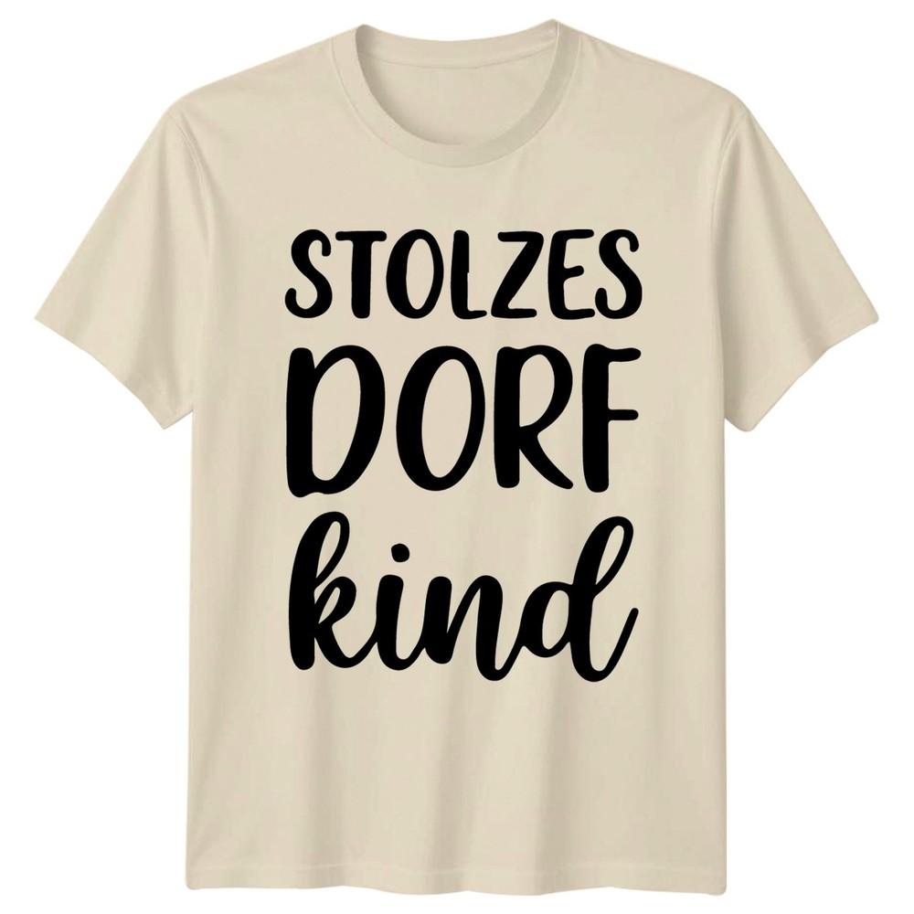 Stolzes Dorf Kind TShirt Rural Pride GerUnisex Heritage Gift For Him And Her