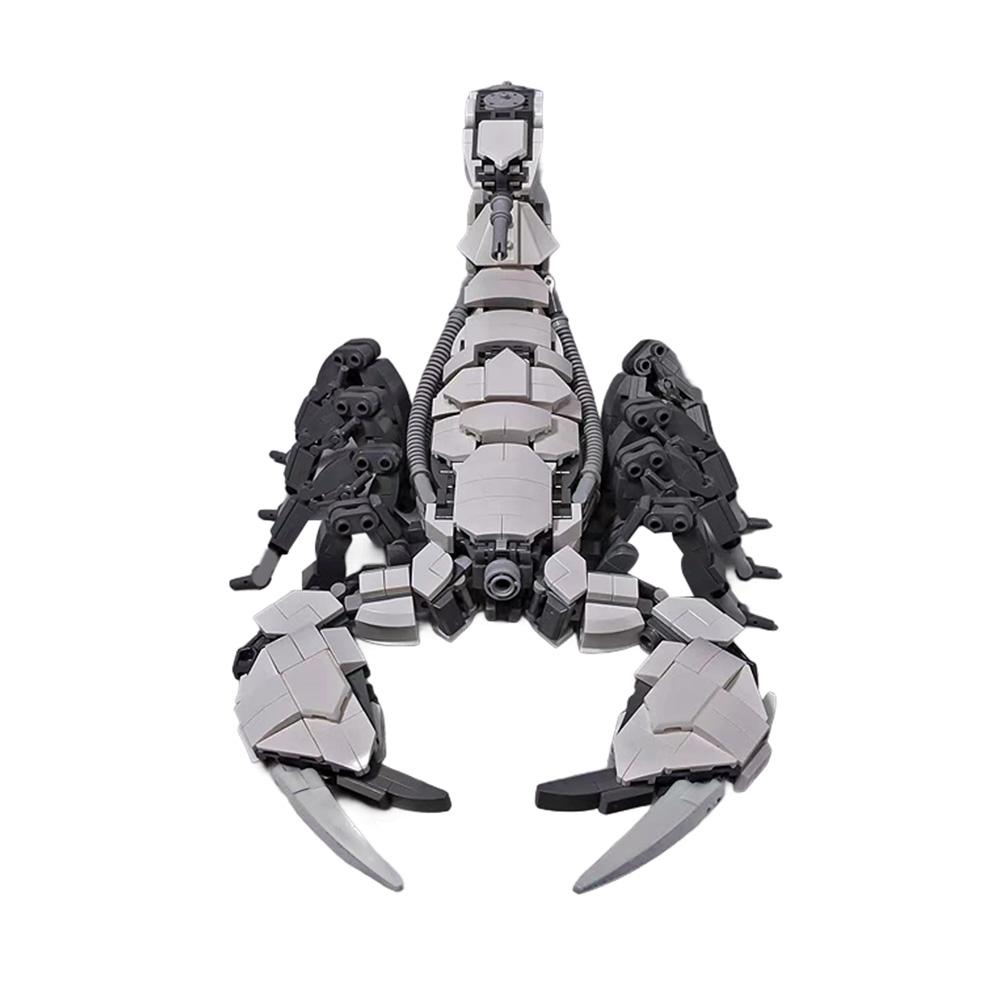 MOC Mechanischer Skorpion Bausteine Modell Mechanischer Skorpion Insekt Monster Steine Montage Spielzeug Kinder DIY Geburtstagsgeschenke