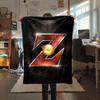 1pz Coperta in Flanella con Stampa Dragon Ball Super, Alta Qualità per Tutte le Stagioni, Decorazione per la Casa, Calore e Comfort, Perfetta per Regali di Natale