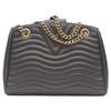 Louis Vuitton M51496 Schwarze Kalbsleder Wellenketten Tragetasche Tragetasche schwarzGebraucht