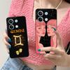 Zodiac Sign Gemini Mobile Phone Case for Xiaomi Redmi Note 14 13 12 11 S Pro Plus 4G 5G Colorful Printing Cover Luxury Cover