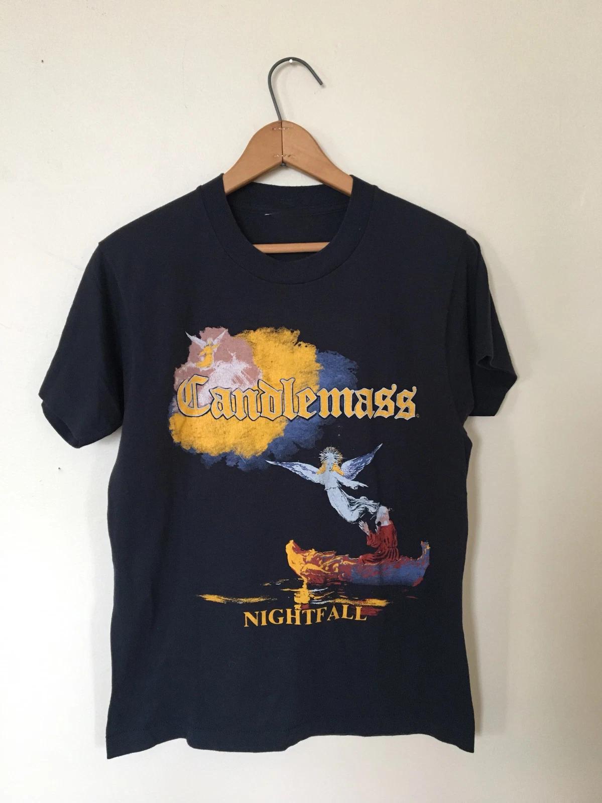 Редкая футболка группы Candlemass Nightfall Doom Metal Размеры S - 5XL 2F1441 S