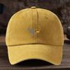 Washed Cotton Peaked Cap  For Man Women Hiking Fishing Vacation Exploration