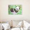 Malowanie Po Numerach Z Ramą Obrazy Do Malowania - Urocza Panda 50X40 Cm