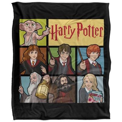 Heroes Of Hogwarts Soft Touch Blanket