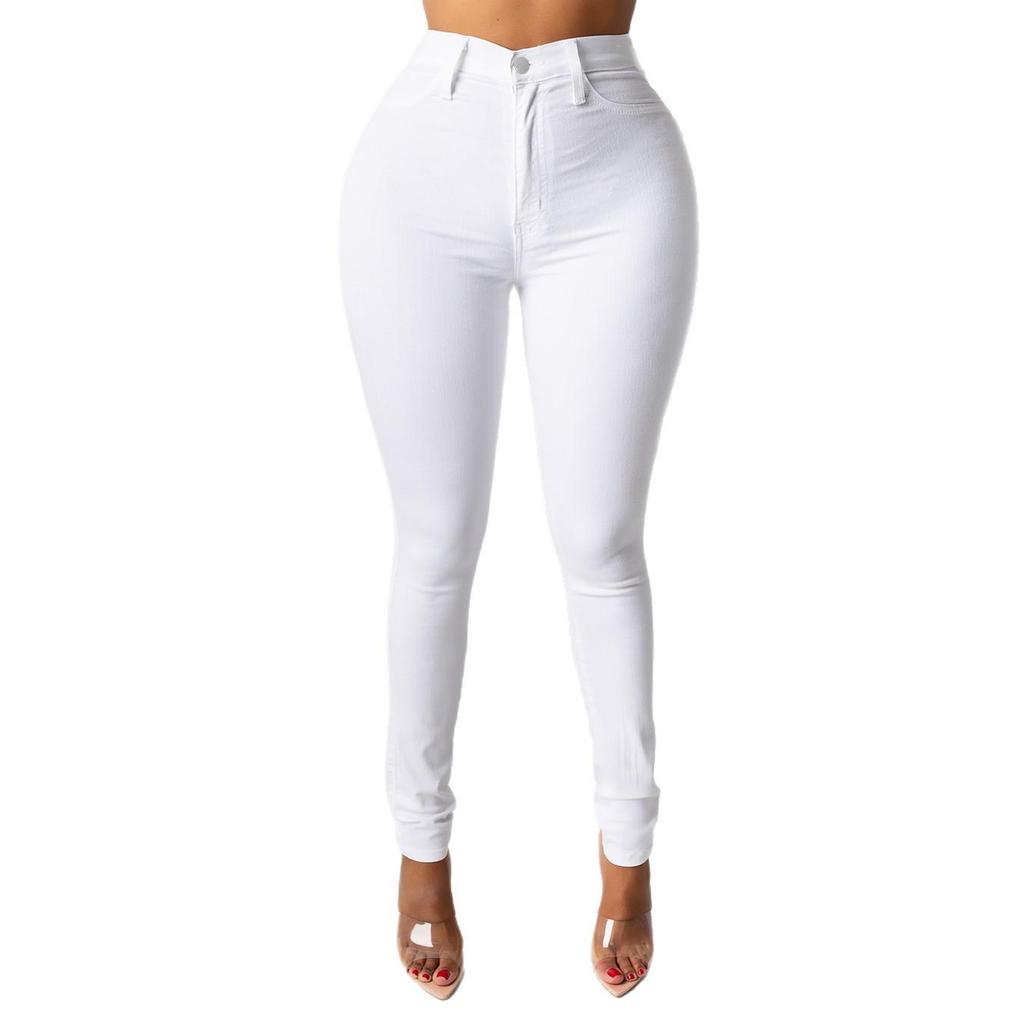 2023 High Waist Slim Fit Women's Jeans - European & American Style