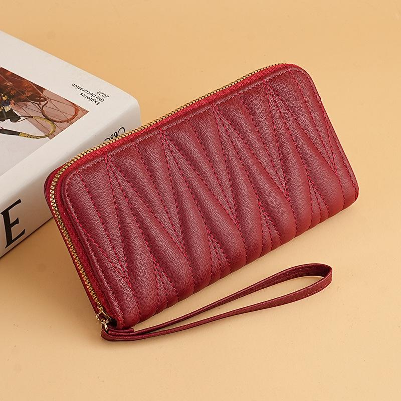 Women Wallets Macaron Color Long Wallet - Clutch Purse, Coin Pouch & Card Holder