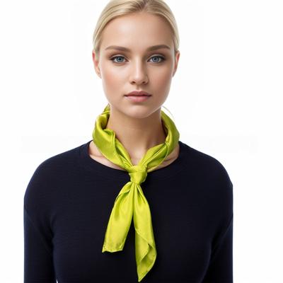 Silk Feeling Neck Scarves Suitable for Various Outdoor Activity and Daily Wear for Casual and Sports Activity
