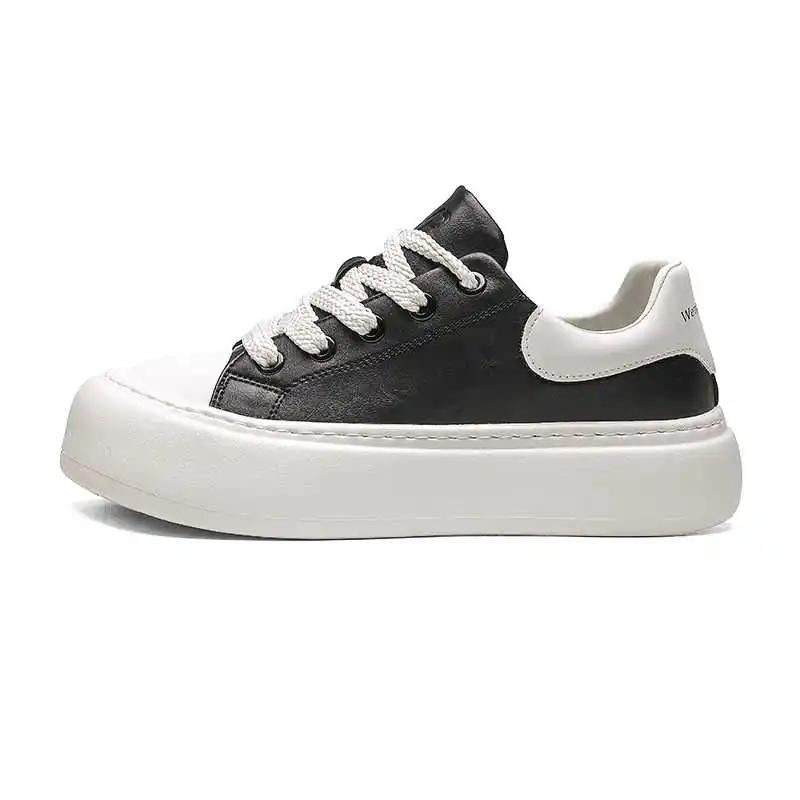 Fashion Big Sole Spring Bodybuilding Shoes Woven Sneakers Men's White Men's Brands Sport Trending Products Idea Hypebeast Top Sale