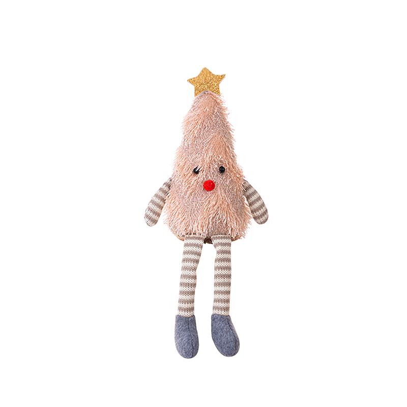 1PC Christmas Tree Doll Christmas Decorations Long Leg Cute Doll Ornament Kids Gifts Table Decoration New Year 4 Colors