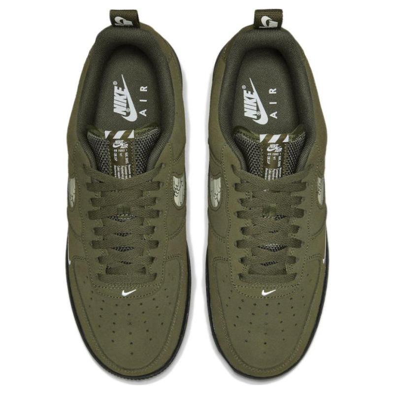 Nike Air Force 1 Low '07 LV8 Se Cargo Khaki White Black Sneakers DZ4514-300