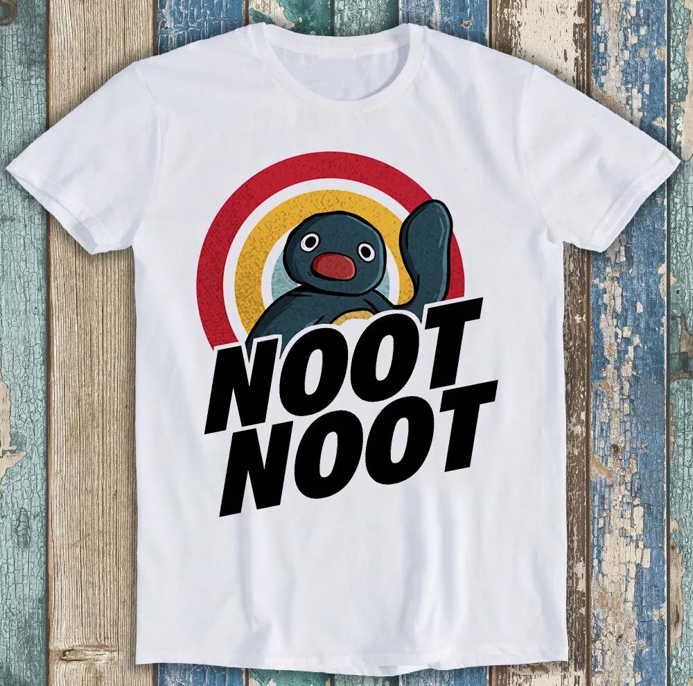 

Noot Noot Pingu Rainbow Cartoon Anime Manga Funny Gift Tee T Shirt M1394 4XL
