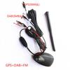 Car Roof Mount Aerials Gps Navigation System Digital Radio Tuner Dab + Receiver