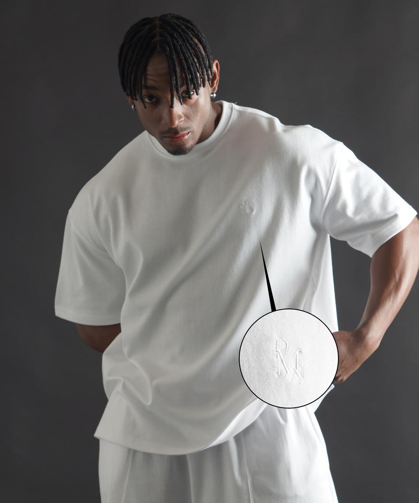 PHERMENON [Set] Essential Oversized Short Sleeve + Essential Oversized Bermuda Shorts