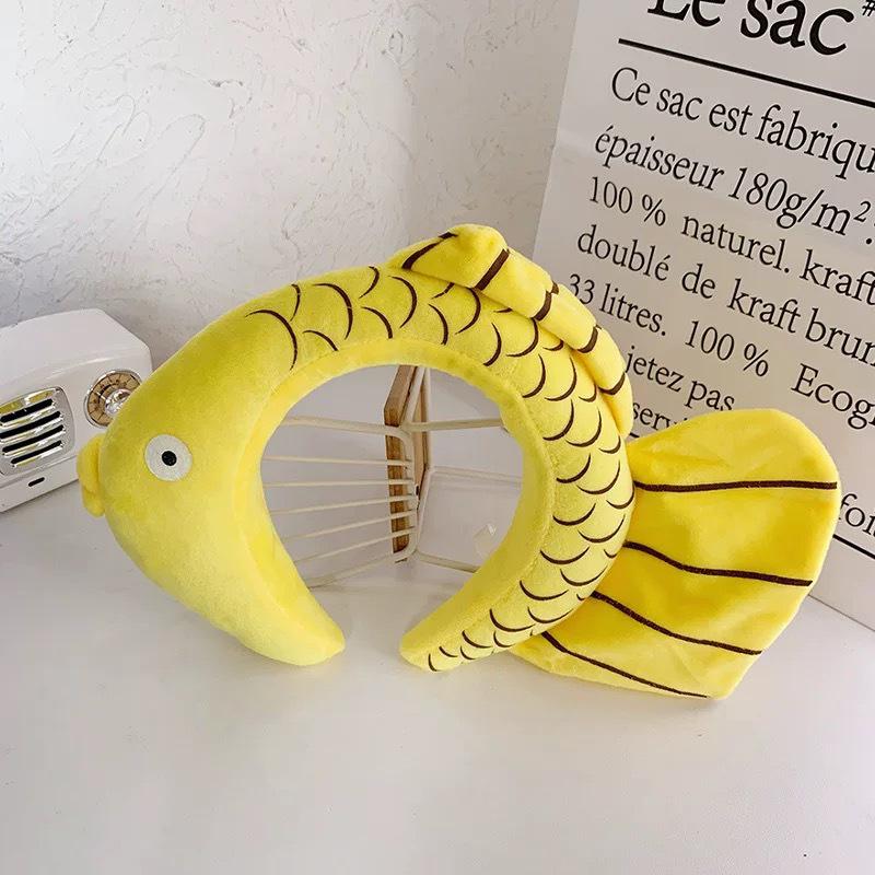 Diadema de Dibujos Animados Linda: Diseños Divertidos de Dinosaurios, Tiburones y Carpas para Niños y Adultos - Perfectos para Fotos y Actuaciones.