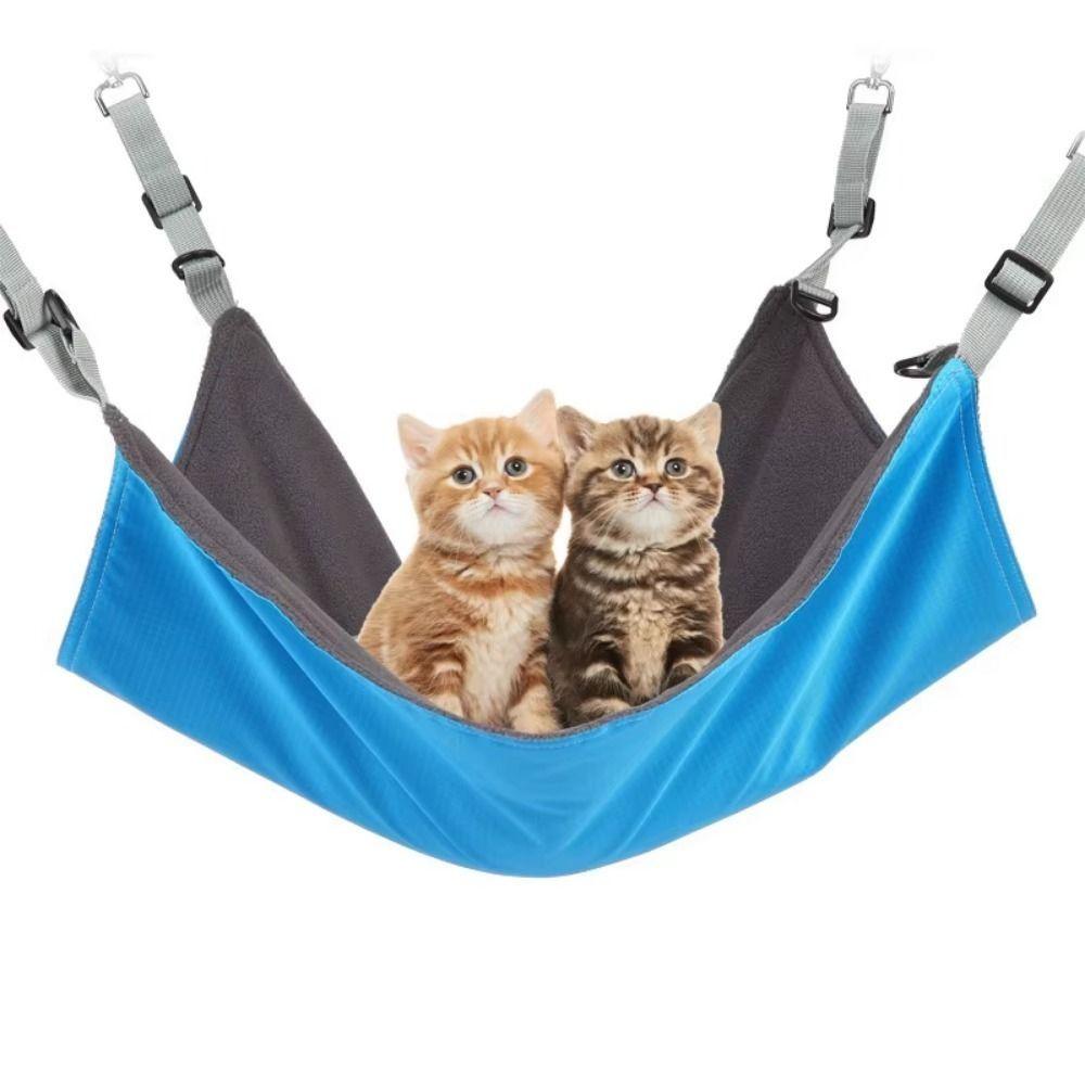 Breathable Cat Hanging Hammock Durable Pet Cage Hammock Universal Cats Plush Hammock Indoor