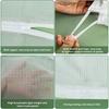 Plant Protection Netting Bag with Zipper and Drawstring Insect Barrier Cover for Fruit Trees and Vegetables 1 8x2 2M Mesh Net for Outdoor Garden Use