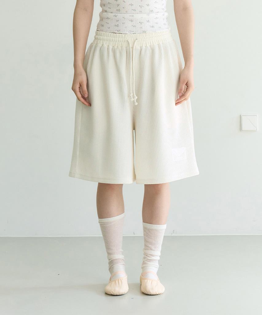 FUNFROMFUN Dumbo_Waffle Shorts (Cream)