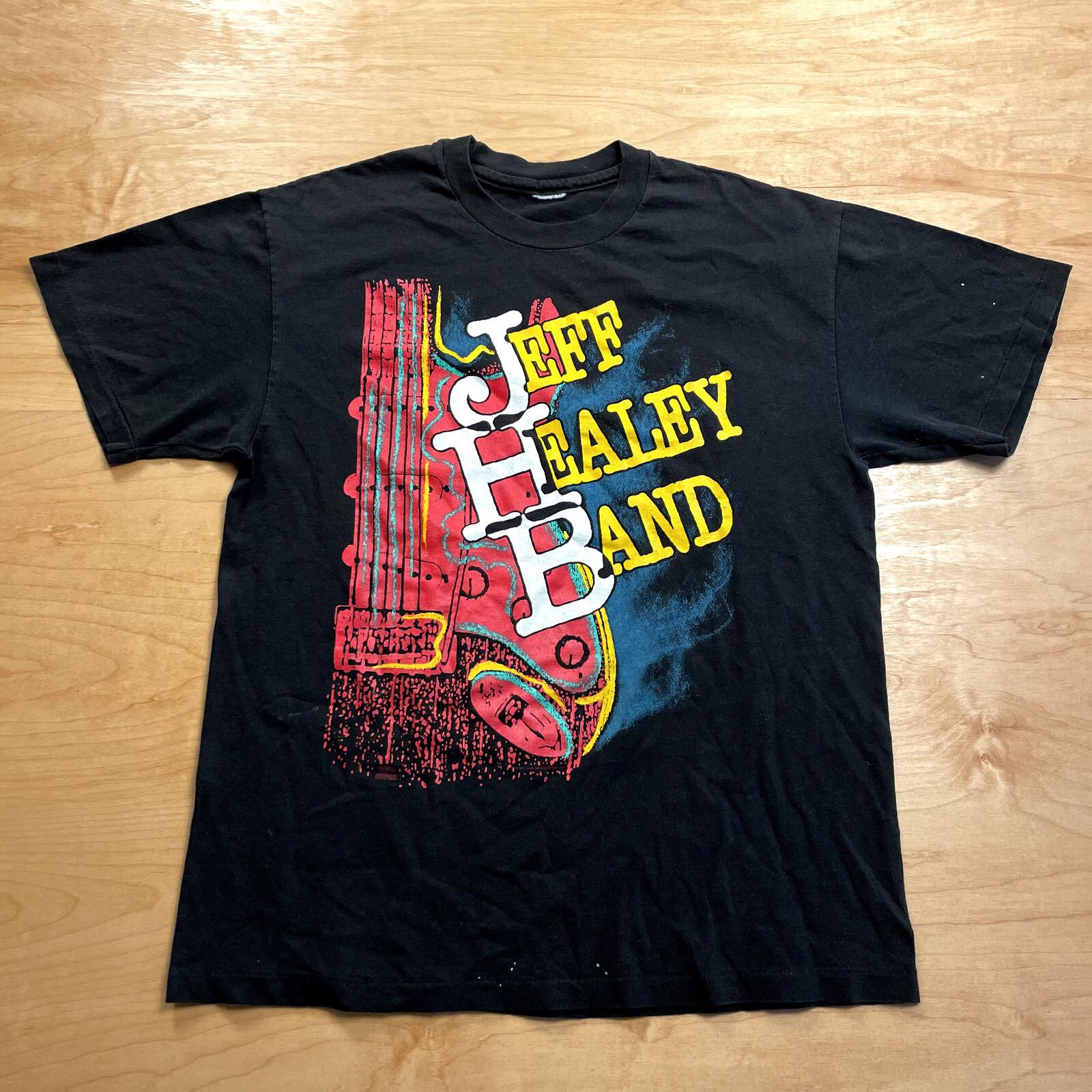 Jeff Healey Band 90s TShirt Cotton Classic Unisex Tee S5xl S