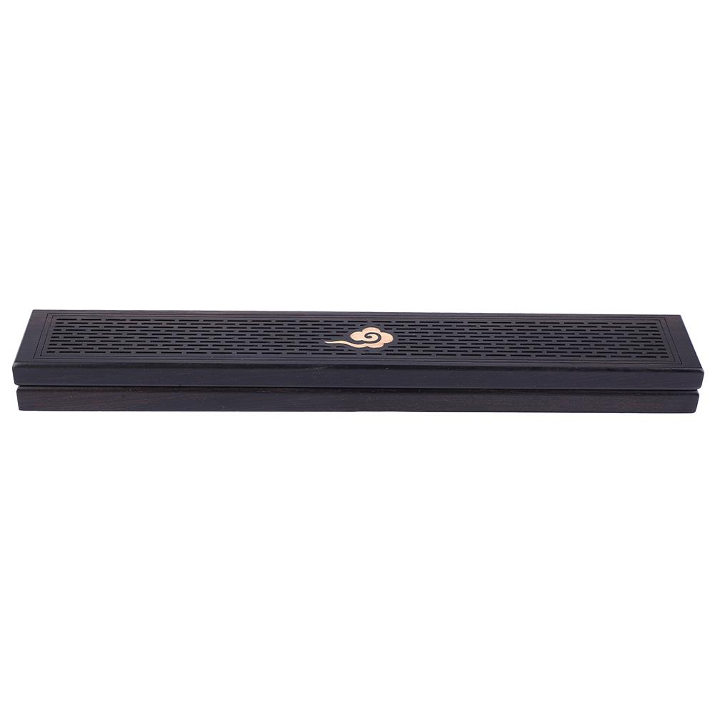 Ebony Line Incense Wood Incense   Buddhist Utensil Lying Incense Box(# 1) фото