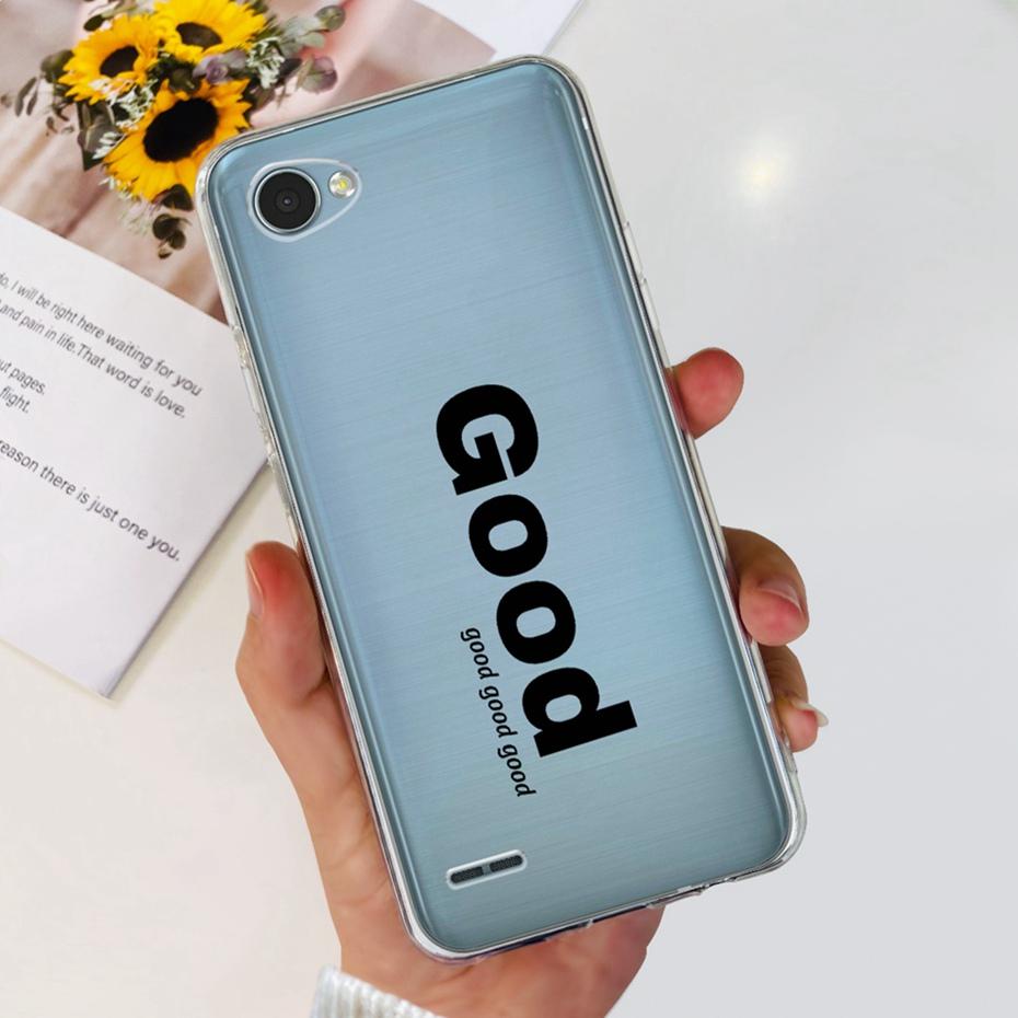 For LG Q6 Q6a Q6+ M700 X600K X600L X600S Cute Flower Cat Painted Phone Case For LG Q6 Plus Q 6 Alpha Soft Silicone TPU Cases