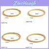 Retro Stainless Steel Bracelet For Ladies With Electroplated Finish For Casual Wear
