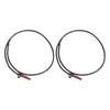 Easy Installation Photocell Flame Sensor 5cm 1.96in Size Photoresistor Electric Eye Plastic Material 5cm Size Metal Material