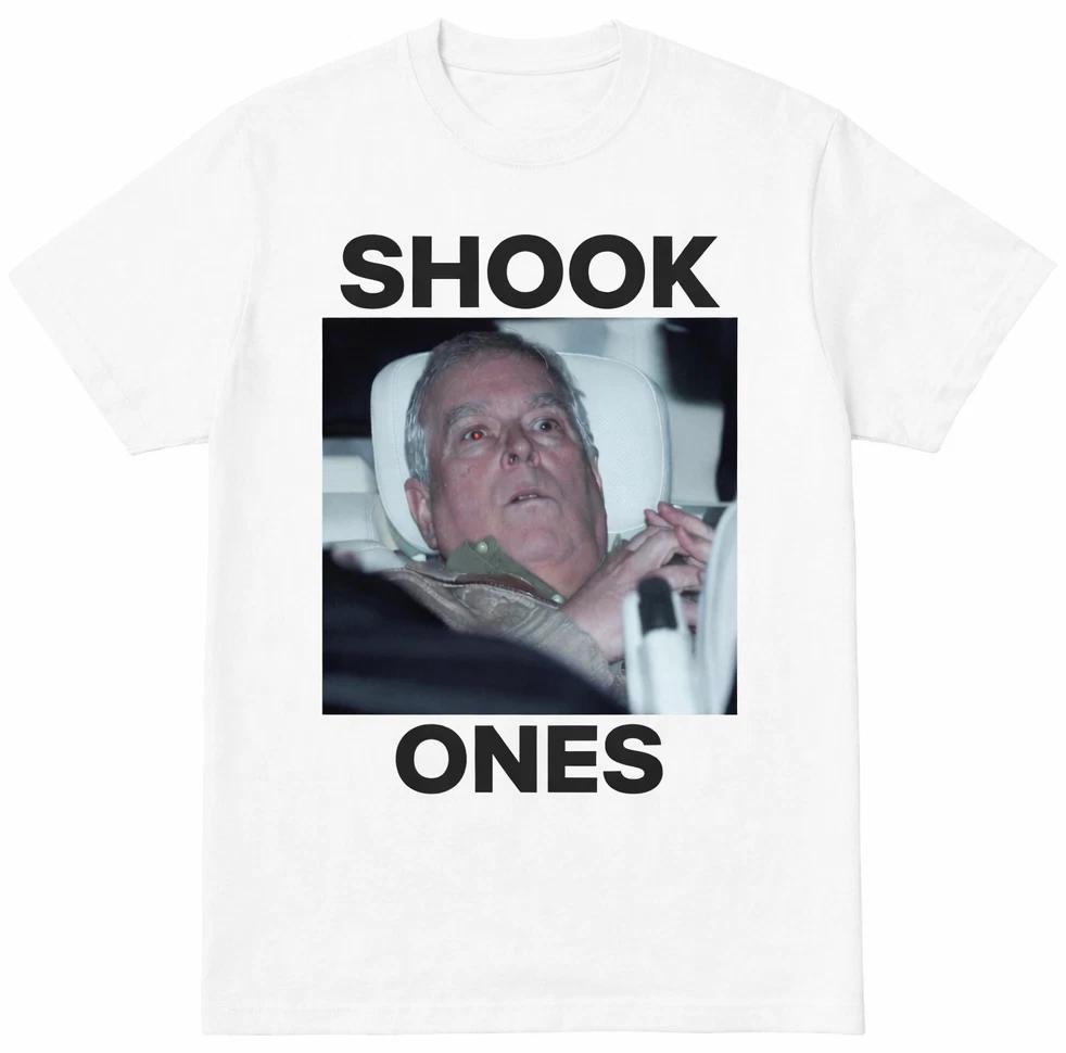 Prince Andrew Shook Ones Royal Funny T Shirt S
