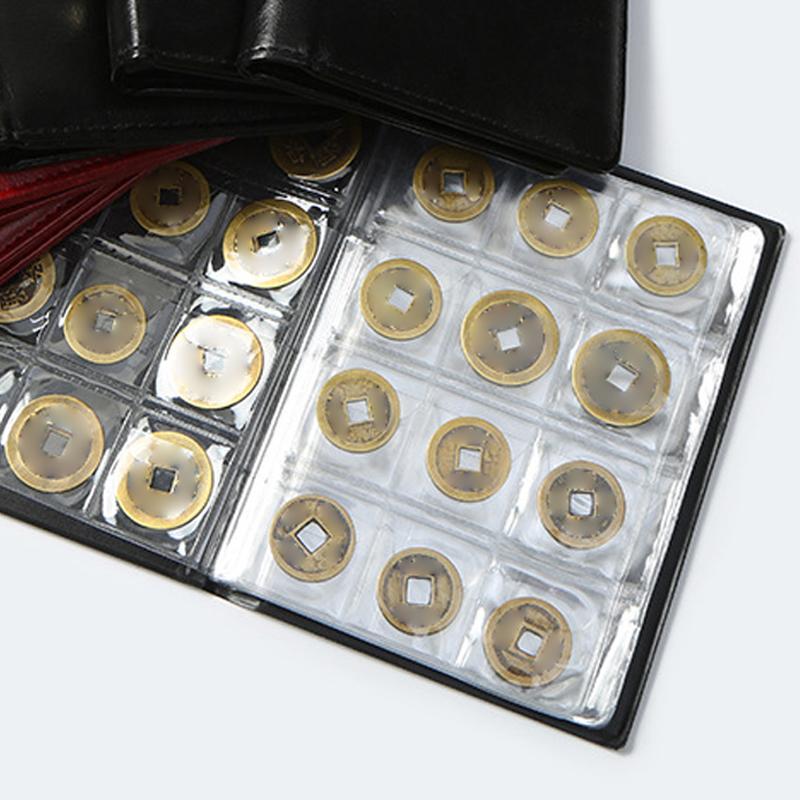 1 Piece Coin Collection Holder Album 120 Pockets Coin Collection Book Commemorative Coin Organizer Storage