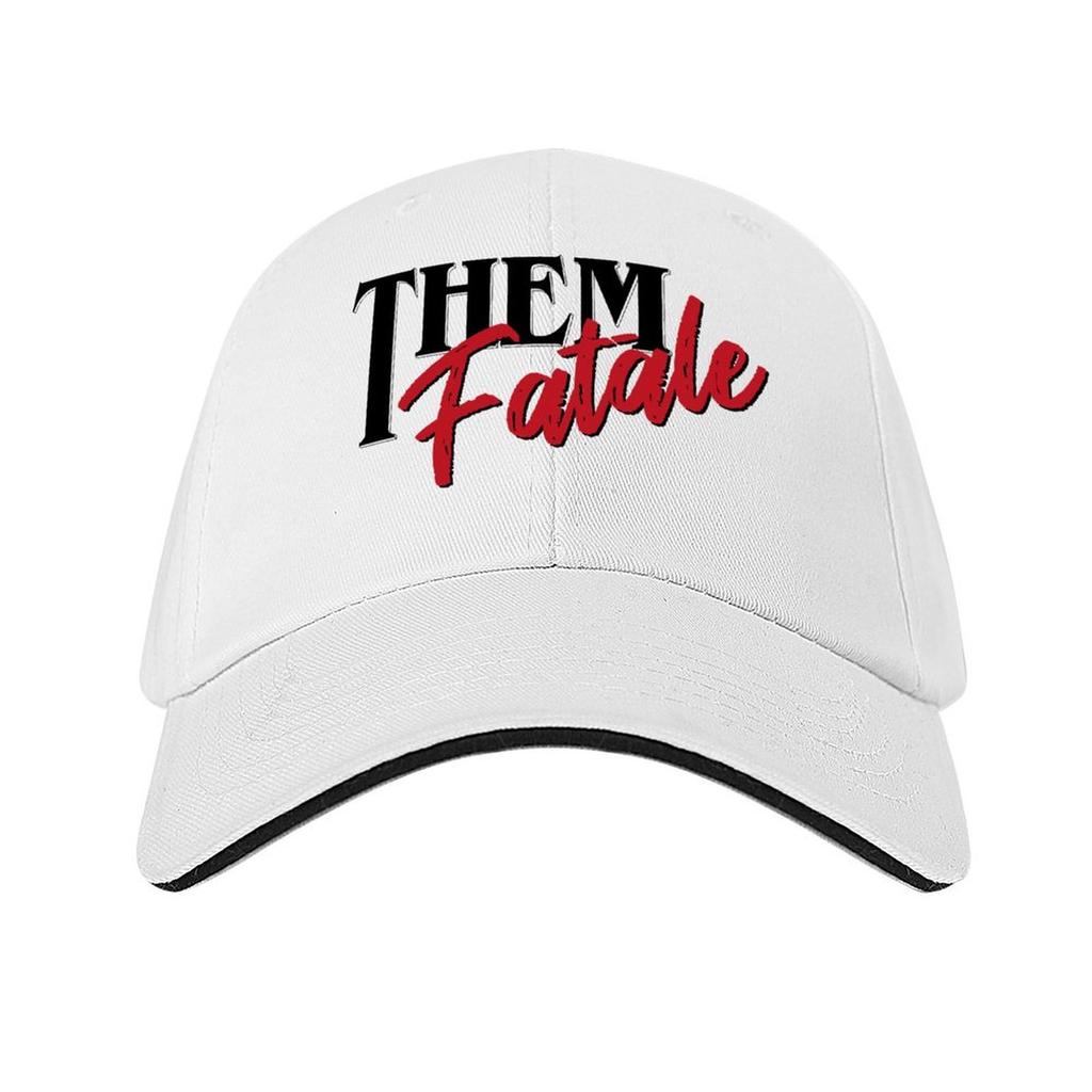 THEM FATALE BLACK Baseball Cap Golf Hat Unisex Hats On Offer Ball Cap Luxury Women Cap Sun Hats For Women Unisexs