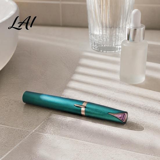 Eyebrow Grooming Pen Electric Trimmer for Women Rechargeable Cordless Facial Hair Removal Removal Portable Painless Eye Brow Shaver Razor Safe Skin