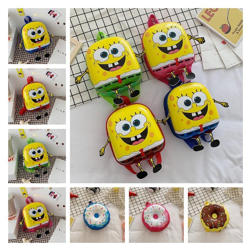 Sweet Donut Eggshell Backpack For Kindergarten Kids Cute And Durable