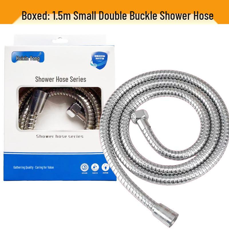 1/2 inch Encrypted Copper Cap Shower Hose with Spring – In Stock