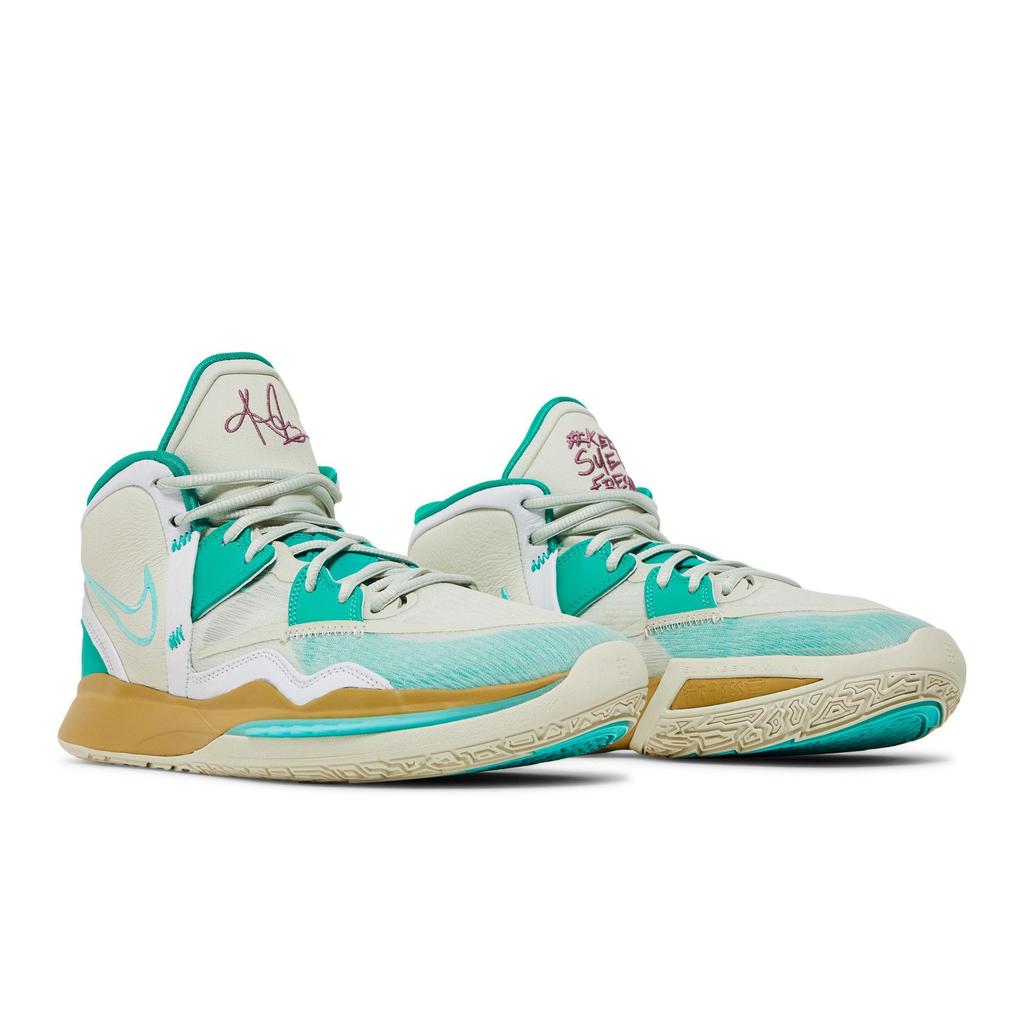 Nike Kyrie Infinity 'Golden Tribute' (Unisex) Sea Glass / Dynamic Turquoise / Metallic Gold Basketball Shoes CZ0204 002