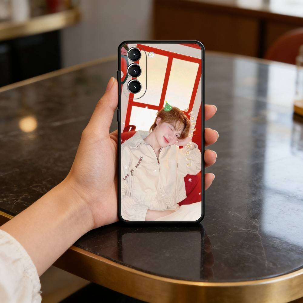 

Thai Singer NuNew Phone Case For Samsung S25,24,23,22,30,21,10,9,Ultra,Plus,Lite,FE,4,5 G Soft Black Case Samsung S21lite