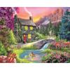 Full Drill Diamond Embroidery Mountains And Rivers Scenery Craft Kit 5d Diamond Mosaic Landscape Needlework Home Deco