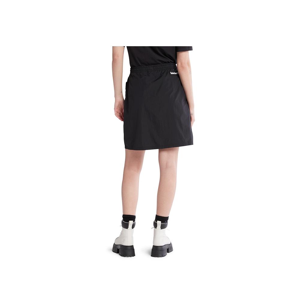 Timberland Solid Color Outdoor Water-Resistant Comfortable Casual Skirt Women Skirts Black A5WZD-001