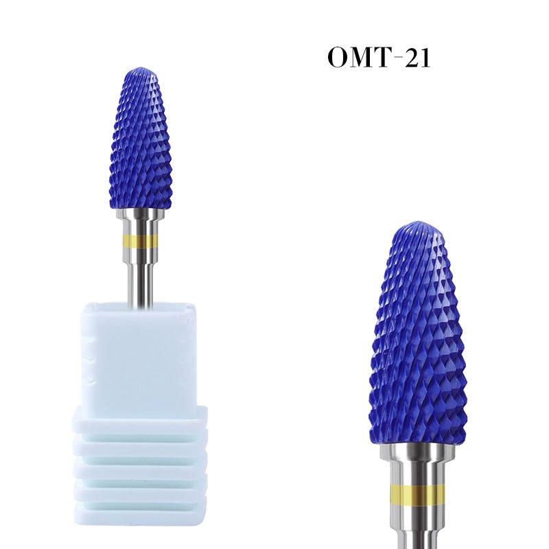 Electric Nail Drill Bit Milling Cutter Ceramic Tungsten Carbide Polishing Grinding Head For Manicure Cutters Nail Art Tools