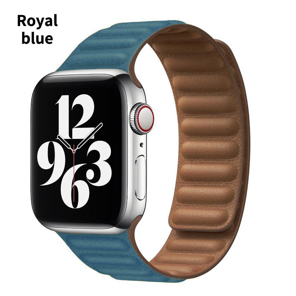 

2023 Новый ремешок Link для Apple Watch 49 мм 44 мм 40 мм 41 мм 45 мм 42 мм 38 мм Магнитный браслет-петля для iWatch серии 3 5 4 SE 6 7 8 Ultra 49 мм ремешок 42mm/44mm/45mm