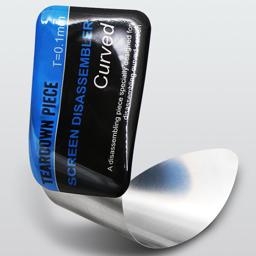 Outil fin et flexible en acier pour démonter les téléphones, spudger d'ouverture pour écran LCD incurvé de téléphone, carte levier pour réparation de téléphone