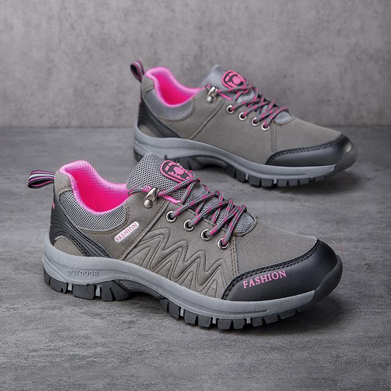 Scarpe da Alpinismo da Donna per Esterno Nuove Scarpe da Passeggio Antiscivolo Semplici e Comode Sport All'Ingrosso Turismo Scarpe da Corsa