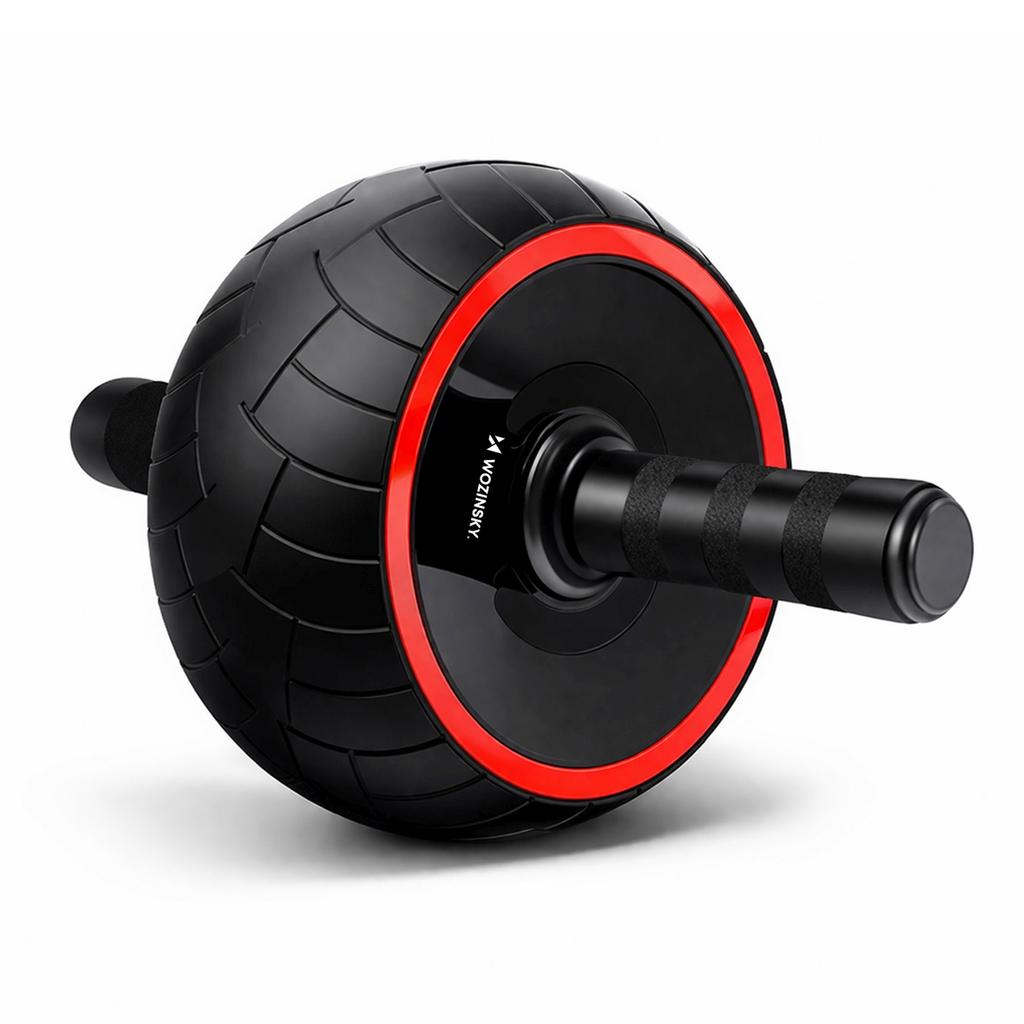Ab Wheel With Mat - Black