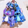 Anime Lilo & Stitch Keychians Cute Stitch Angel Pendant Keychain Cartoon Car Keyring Ornament Toy Gifts For Unisex